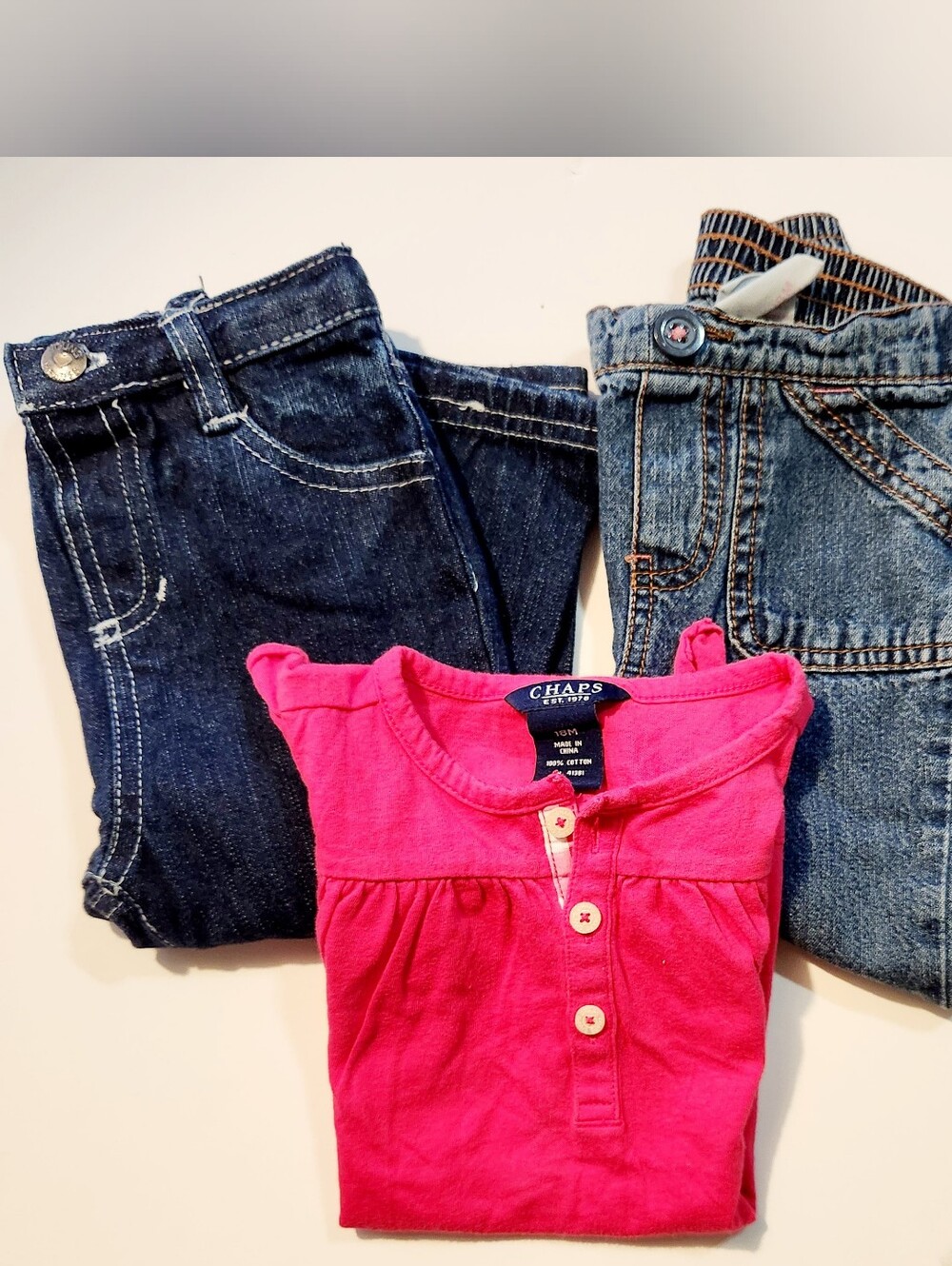 💜 Baby Girls' 3 Pc Bundle Size: 18 Months